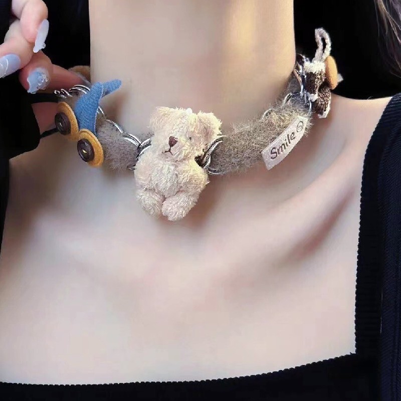 小熊串聯項鍊