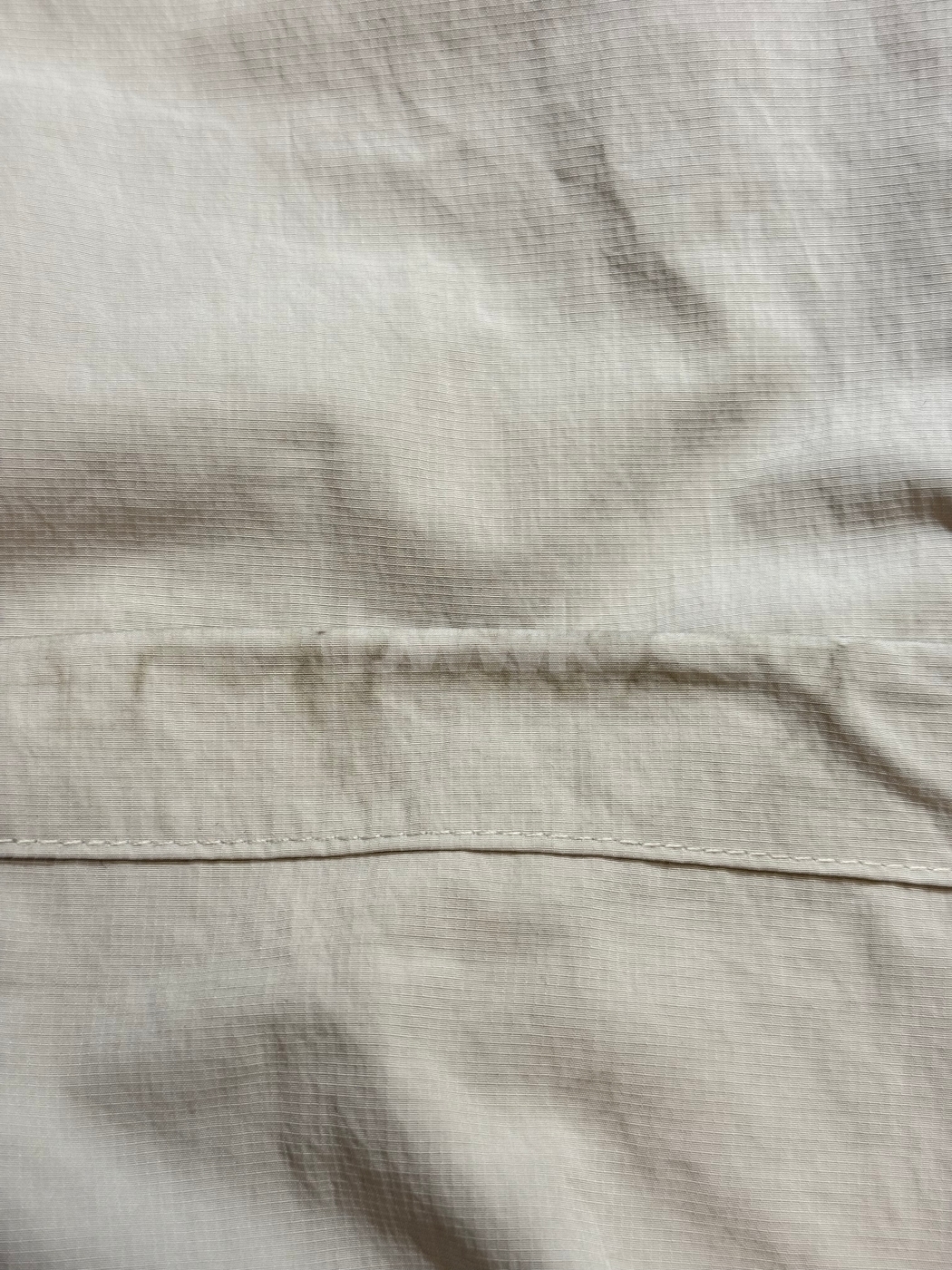 【瑕疵】率性口袋尼龍長褲-淺卡其