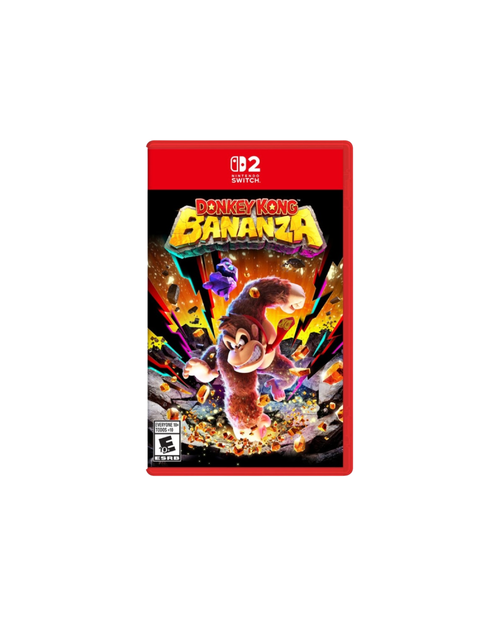 [單次型出租方案] Nintendo 任天堂NS2《咚奇剛 蕉力全開》中文版 - Switch 2遊戲出租 (無單租 | 需預約排單)