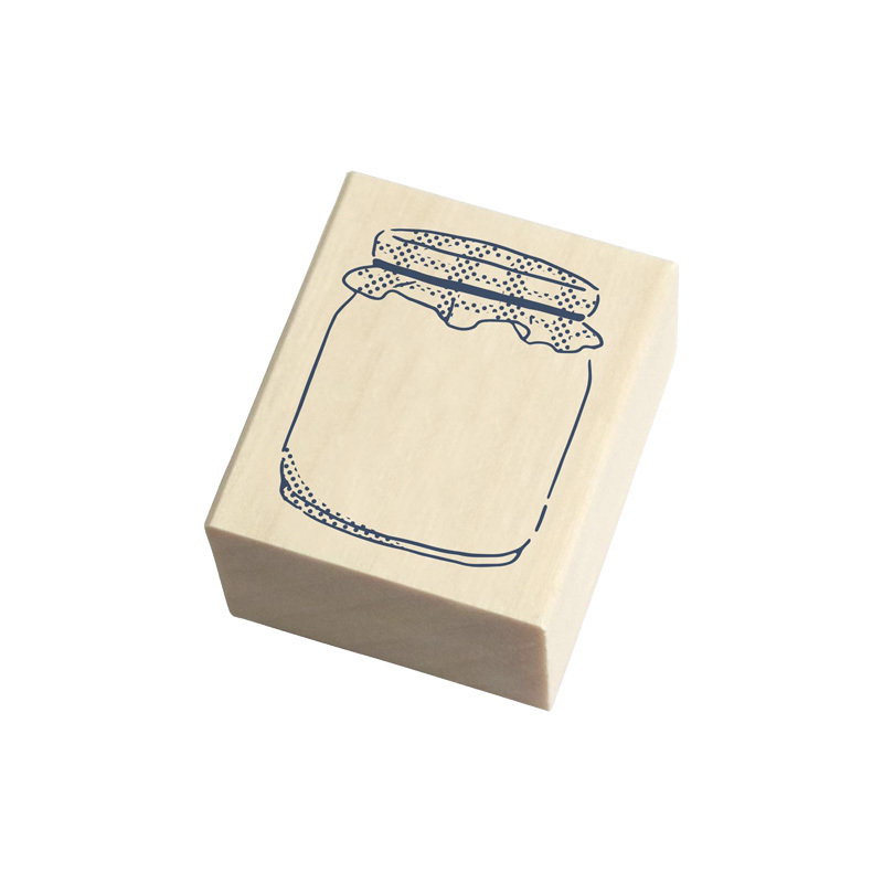 BEVERLY 紙膠帶的好朋友系列 木印章: TSW-119 果醬樽