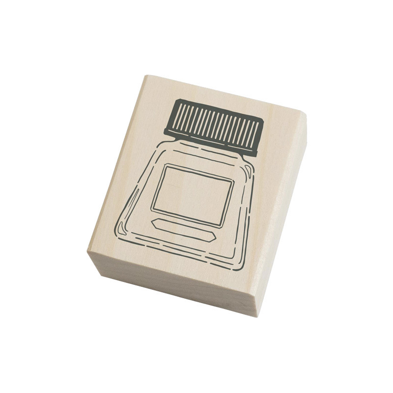 BEVERLY 墨水的好朋友系列 木印章: TSW-128 墨水瓶