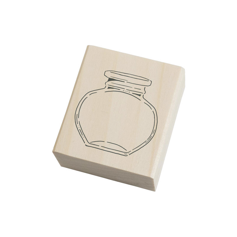 BEVERLY 墨水的好朋友系列 木印章: TSW-126 玻璃瓶