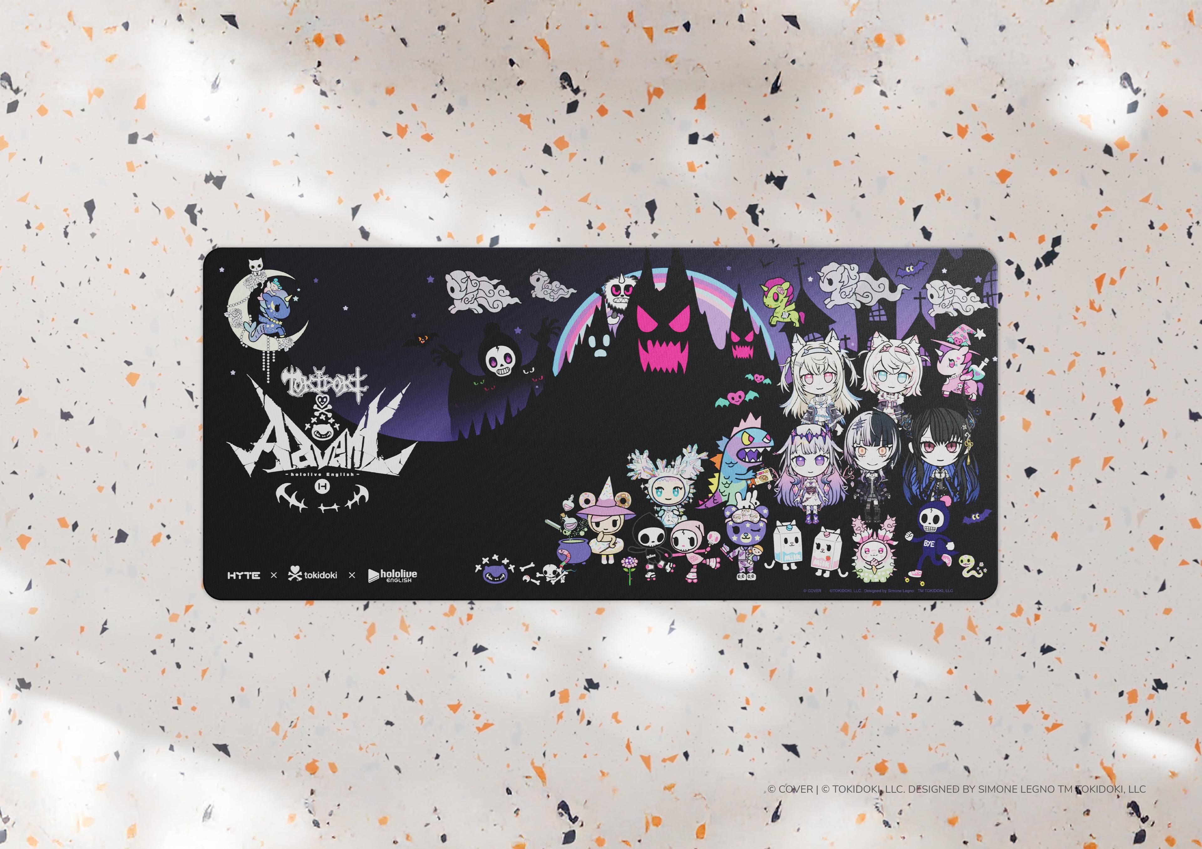 「官品代購」HYTE tokidoki x hololive English -Advent- Keycap Bundle