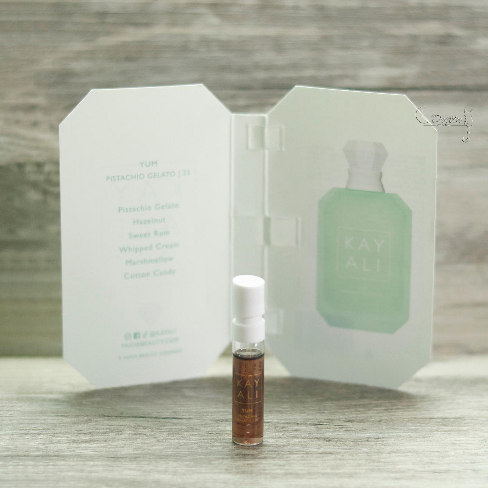 KAYALI 開心果冰淇淋Yum Pistachio Gelato 33 女性淡香精1.5mL 可噴式試