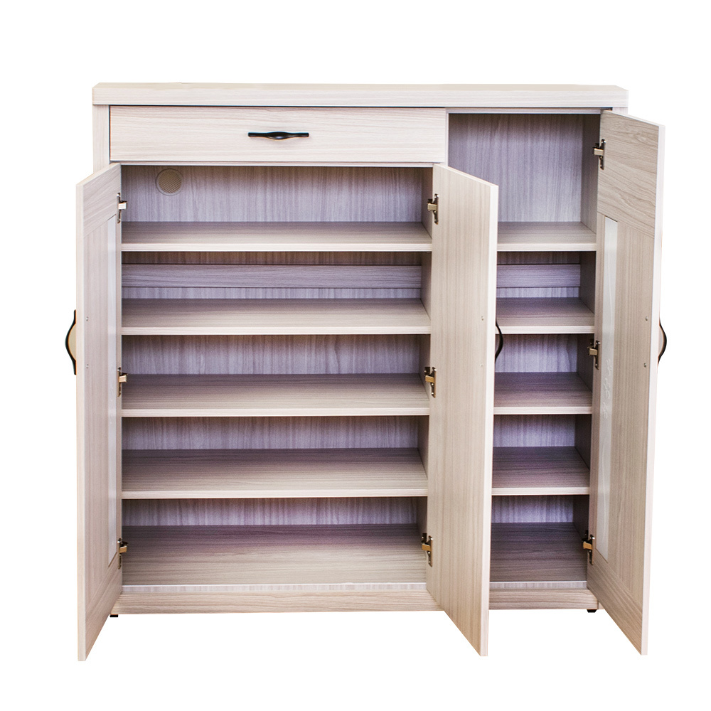 維卡斯3.9尺三門一抽鞋櫃