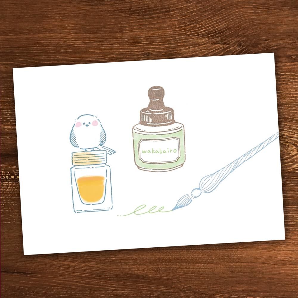 BEVERLY 墨水的好朋友系列 木印章: TSW-129 滴管墨水瓶