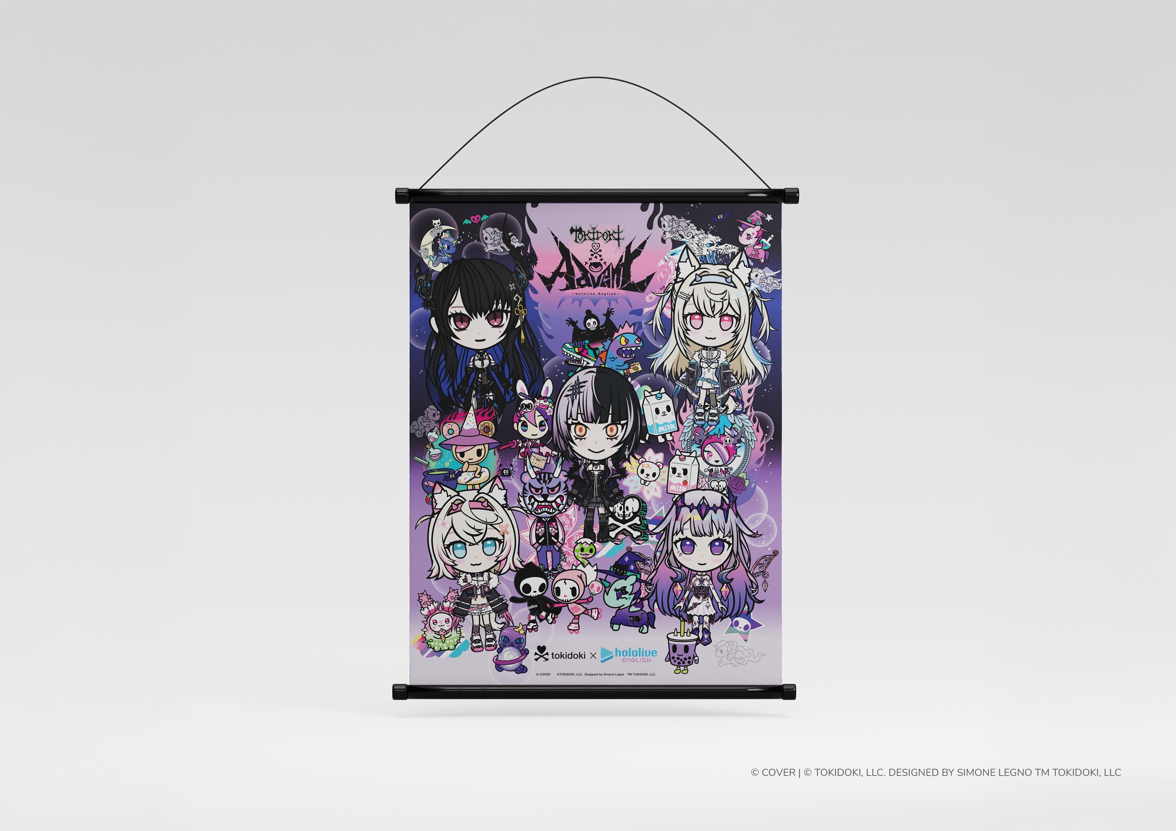 「官品代購」 HYTE tokidoki x hololive English -Advent- Wall Scroll