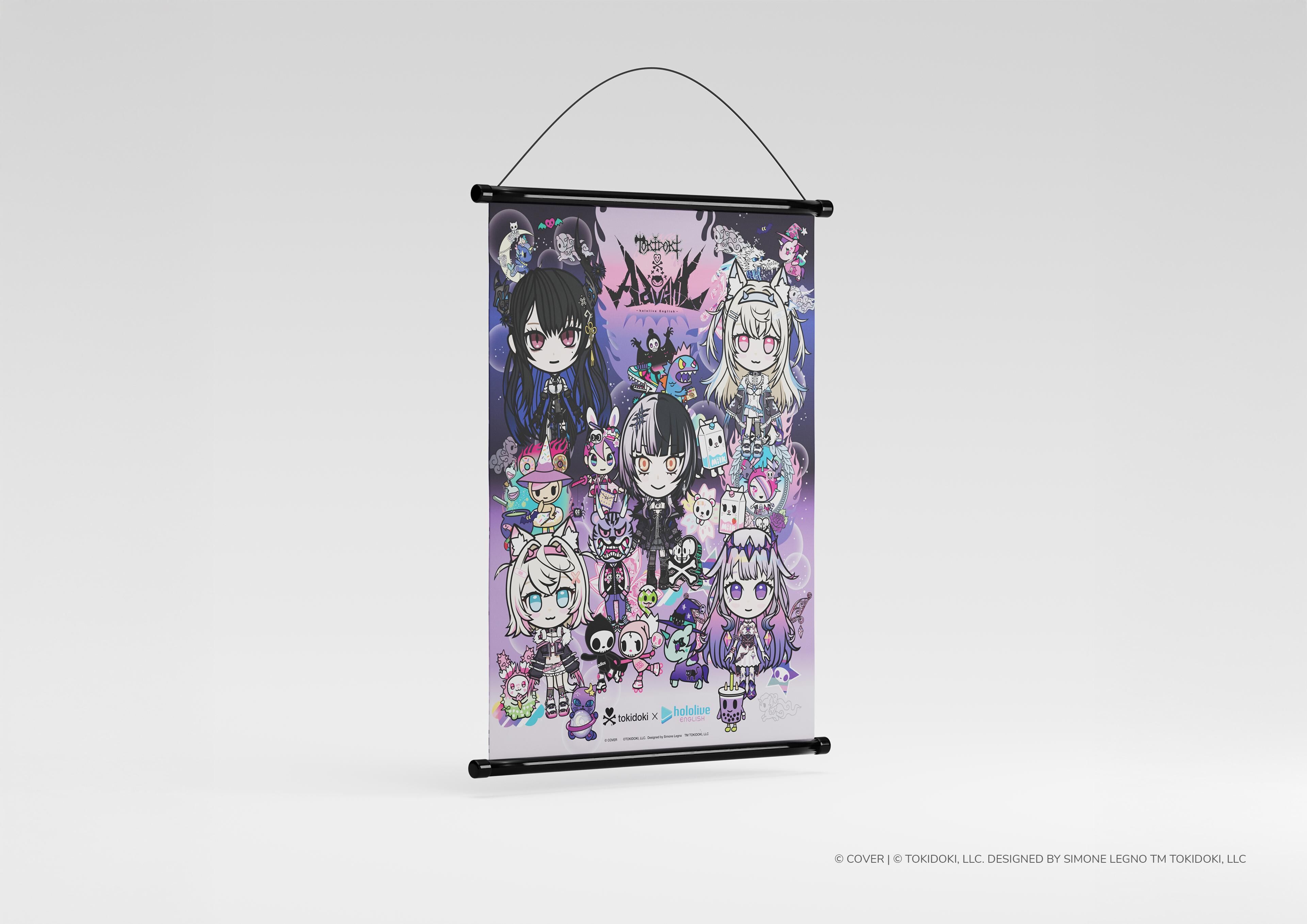 「官品代購」 HYTE tokidoki x hololive English -Advent- Wall Scroll