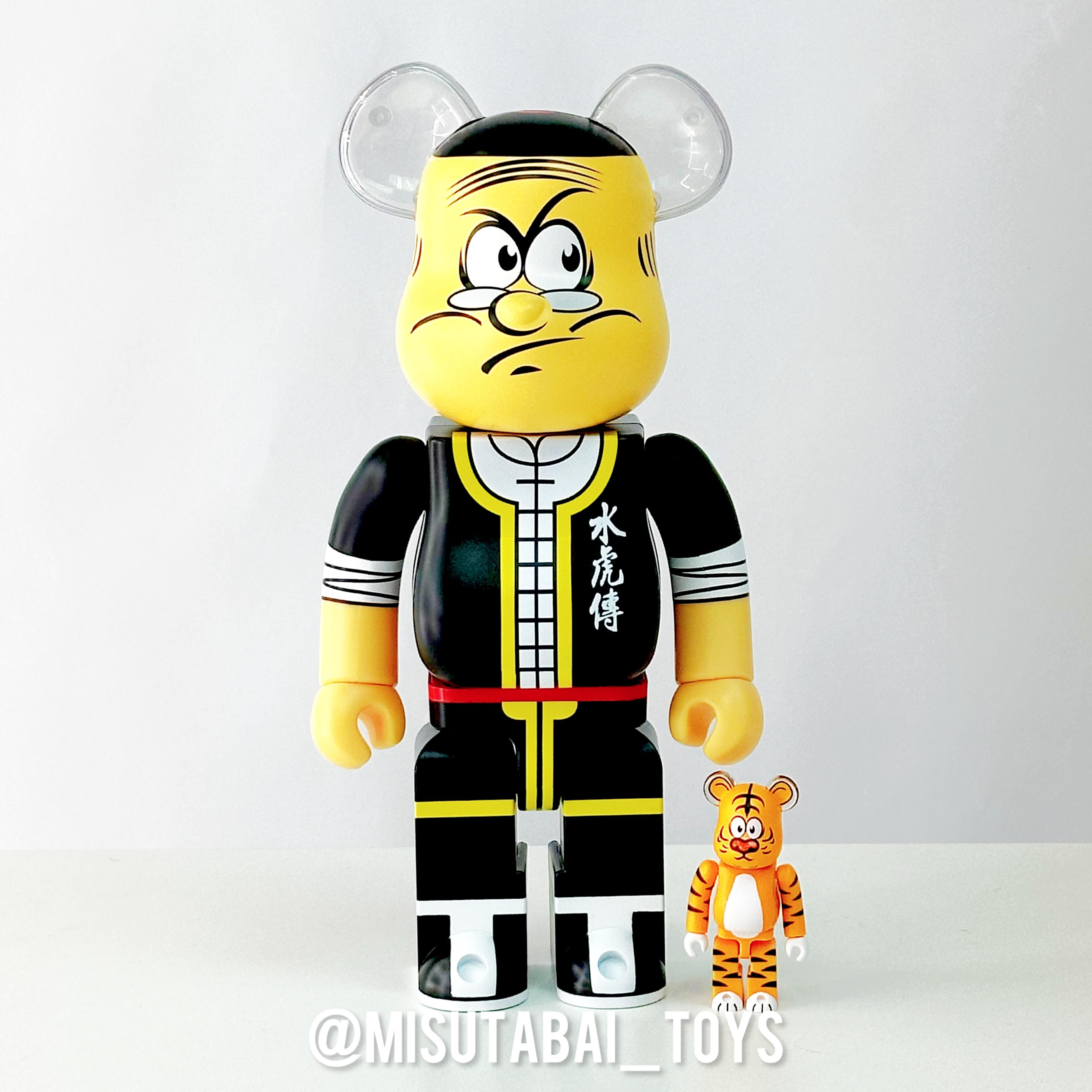 100%+400% BE@RBRICK 老夫子 水虎傳 60週年紀念版