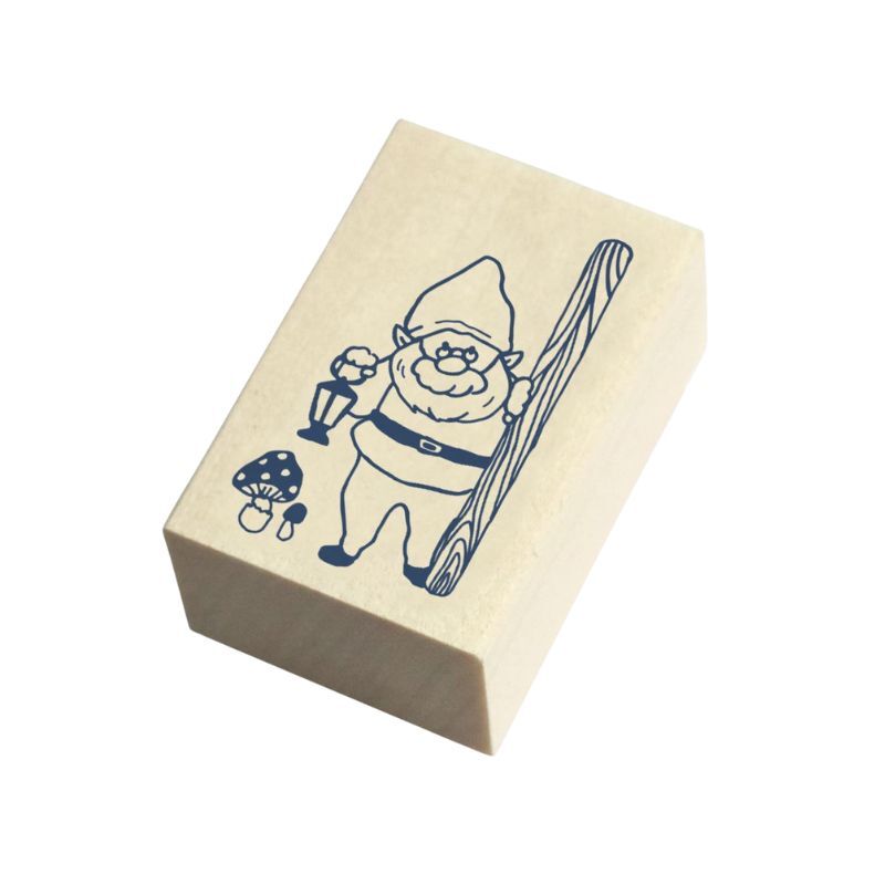 BEVERLY 紙膠帶的好朋友系列 木印章: TSW-084 小矮人與蘑菇