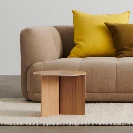 SLIT Wood 摺紙木茶几 (圓)