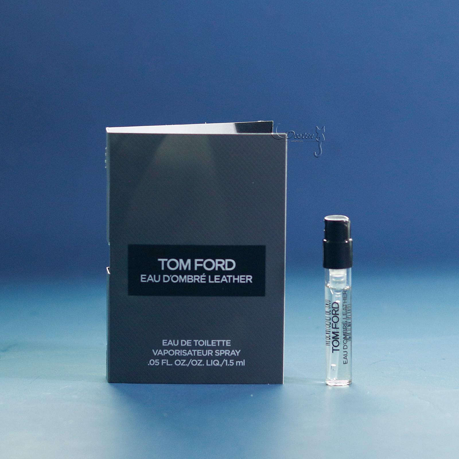Tom Ford 神秘曠野Eau d'Ombre Leather 清新版男性淡香水1.5mL 可噴式試