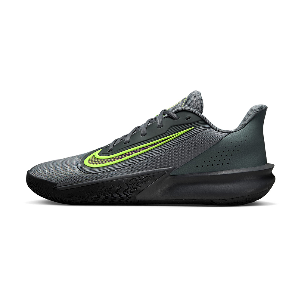 Nike Precision VII 男鞋 灰色 緩震 運動 耐磨 訓練 包覆 籃球鞋 HJ9153-004