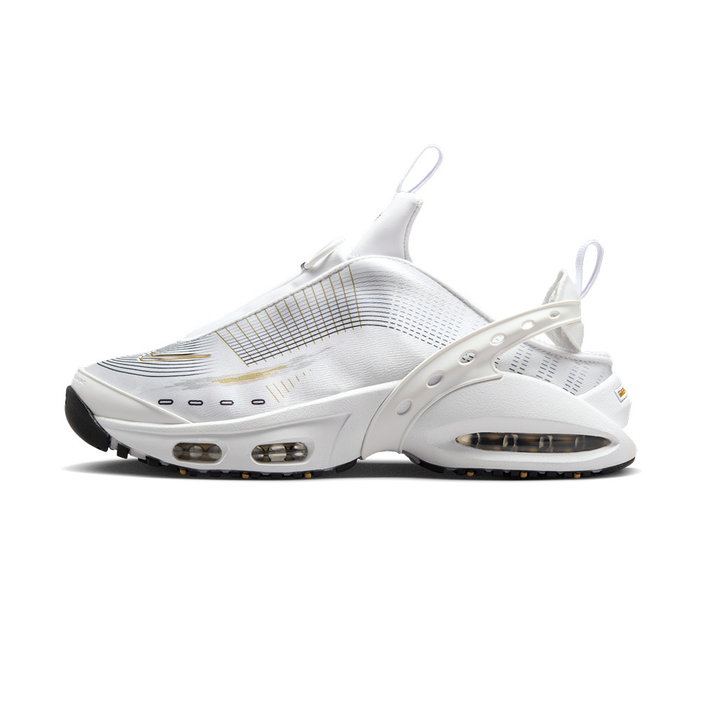 Nike Air Max Craze 女鞋 白色 全白 包覆 拉鍊 氣墊 緩震 休閒鞋 FZ2089-100