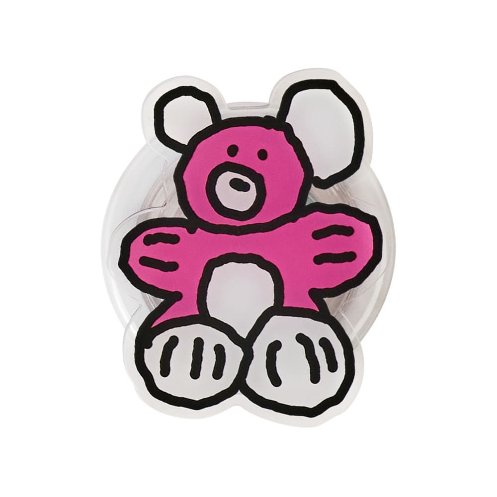 Plabear 磁吸手機支架 / 粉紅小熊-VT043