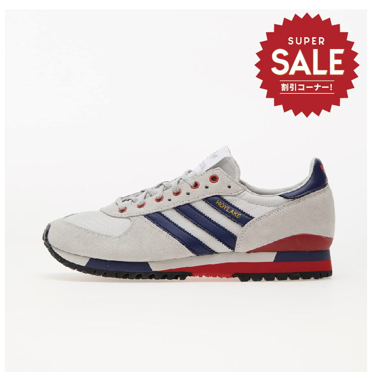 【 adidas HOYLAKE SPZL 白藍復古鞋款 】