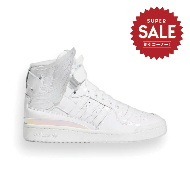 【adidas X Jeremy Scott OPAL WINGS 4.0 限量反翼翅膀鞋款 - 白】