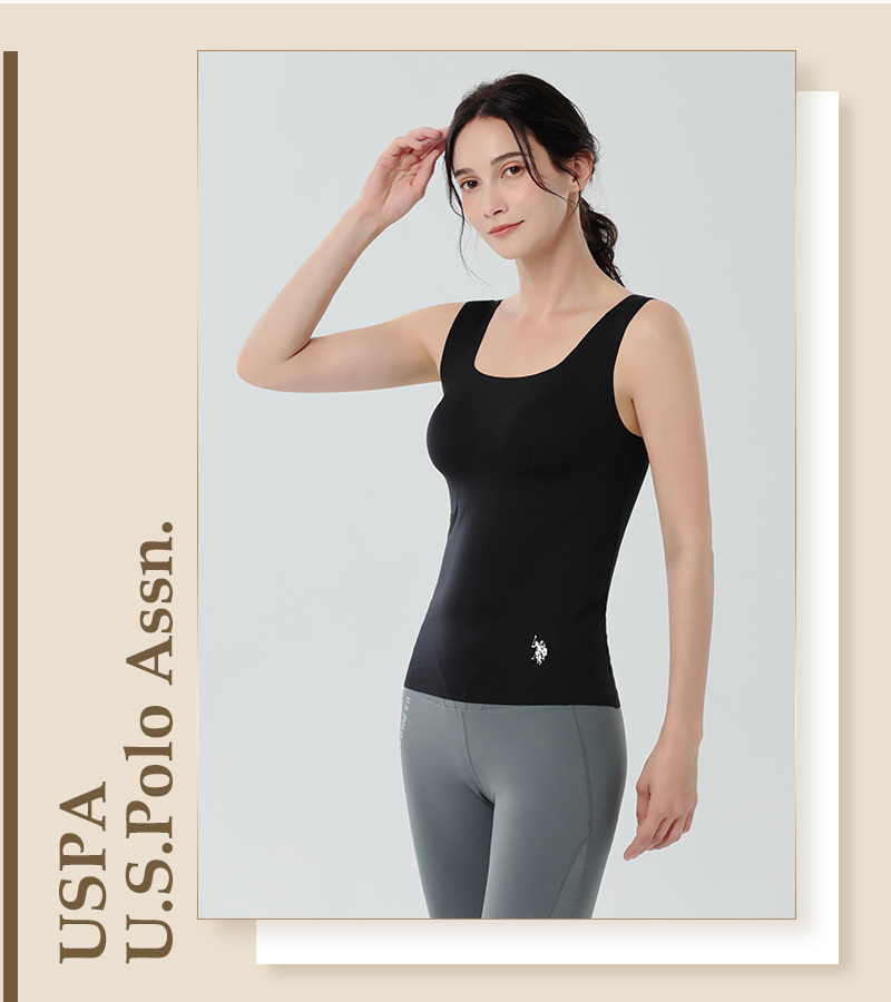 【直播】黛絲芬 LL082303 美國USPOLO超萊卡凍感降溫彈塑背心(2535)