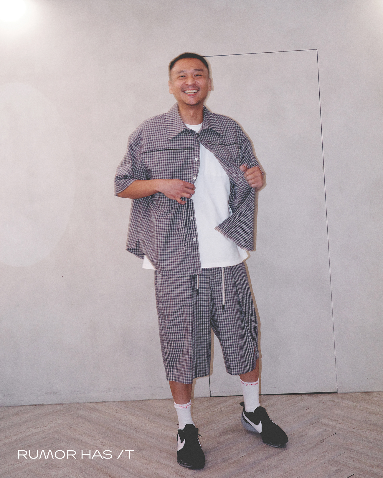 Blueberry Check Overshirt