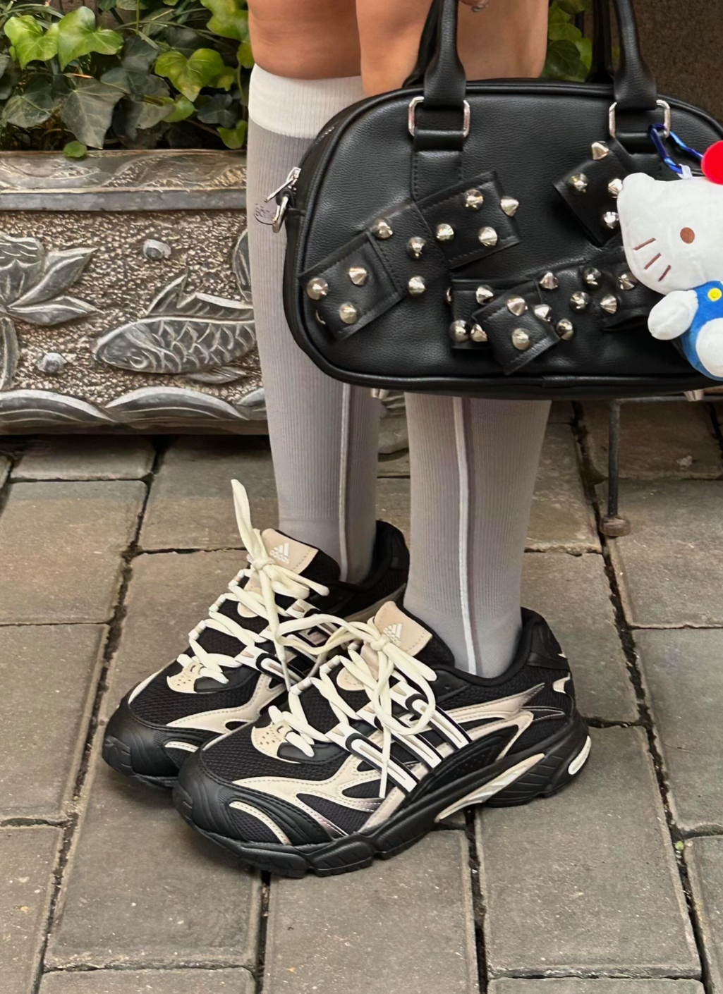 Adidas Temper Run 2.0 黑芝麻拿鐵 黑色 米黃色 復古 老爹鞋 慢跑鞋 JH7143/預購