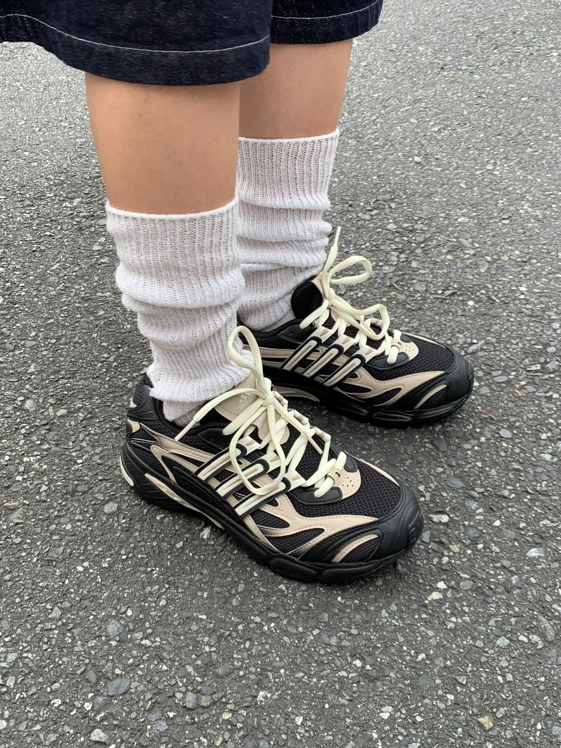 Adidas Temper Run 2.0 黑芝麻拿鐵 黑色 米黃色 復古 老爹鞋 慢跑鞋 JH7143/預購