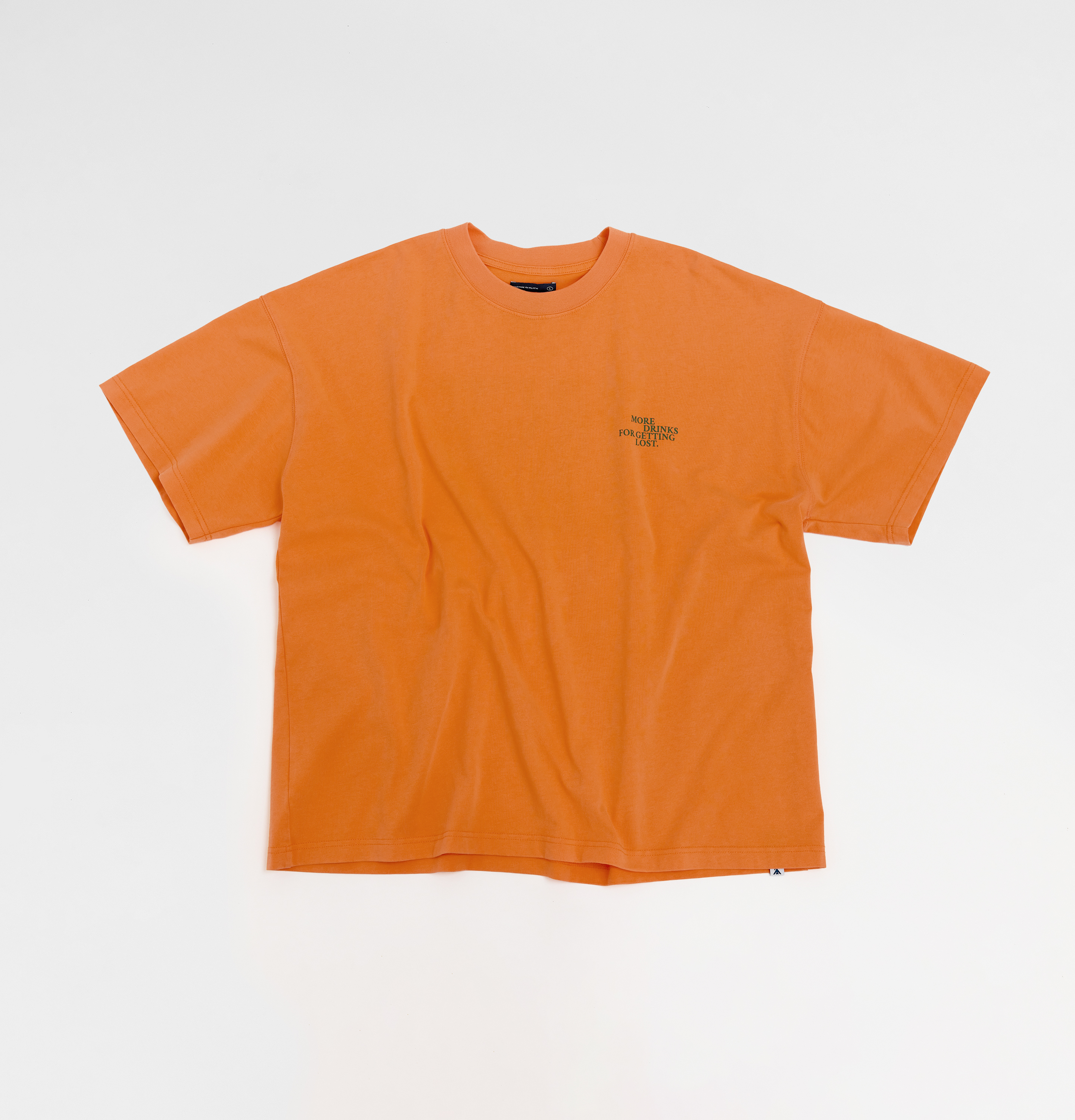 MELSIGN - Sat. more drinks for getting lost Tee - Neon Sunset