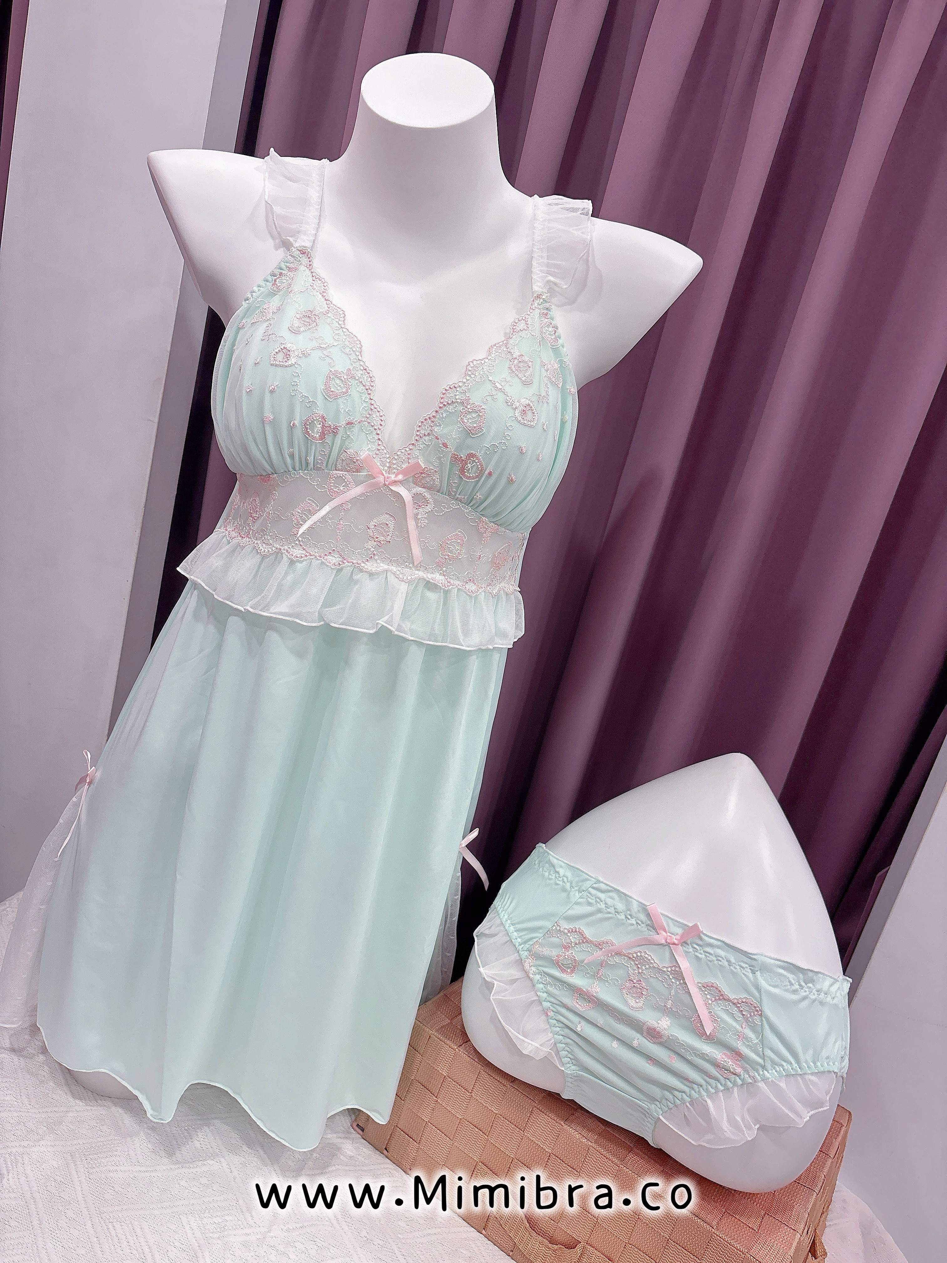 夢絲輕語日系睡衣