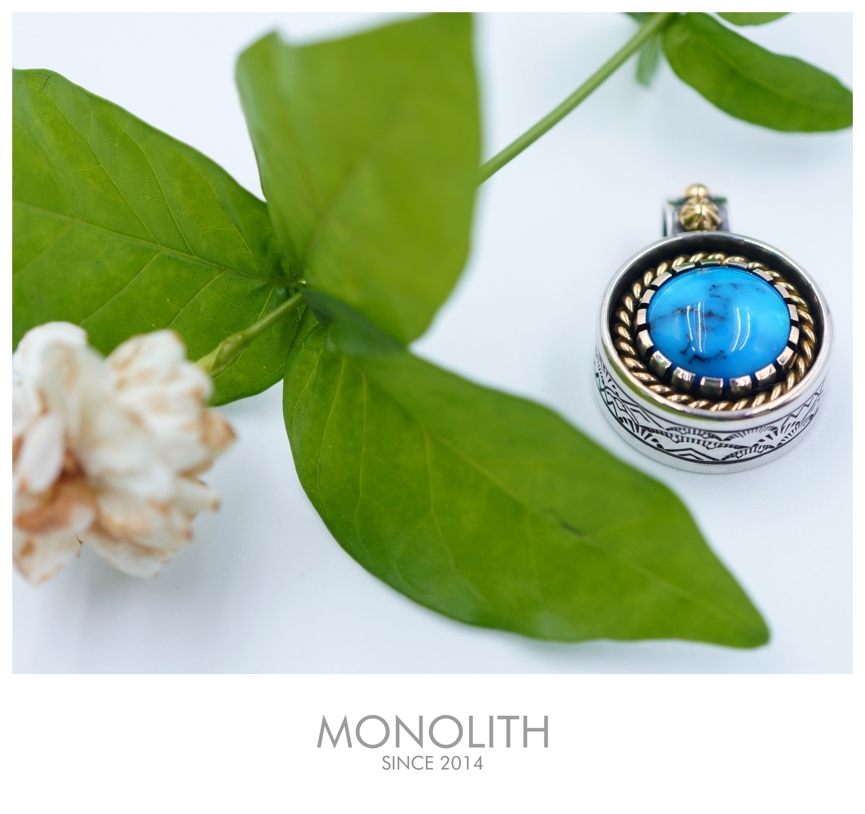 綠松石打印【吊墜】