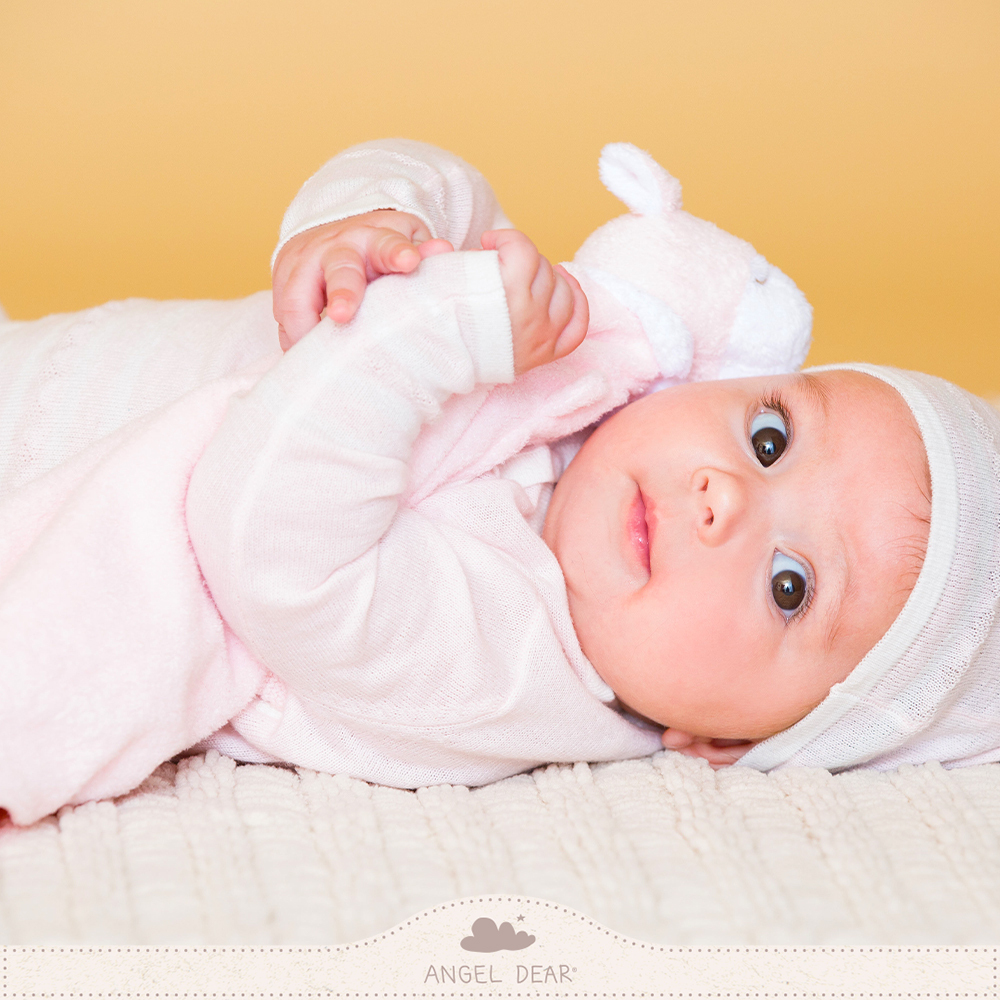 ANGEL DEAR 嬰兒安撫巾 (粉紅小羊)