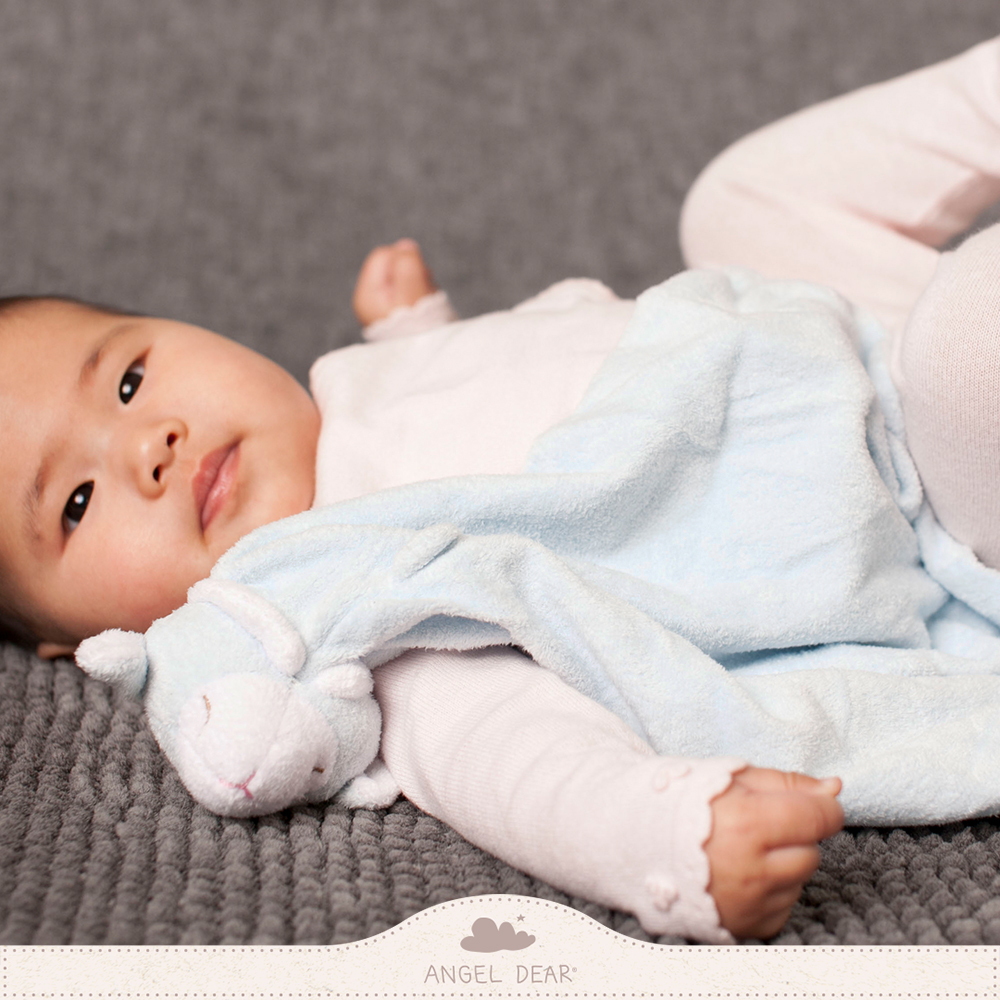 ANGEL DEAR 嬰兒安撫巾 (藍色小羊)