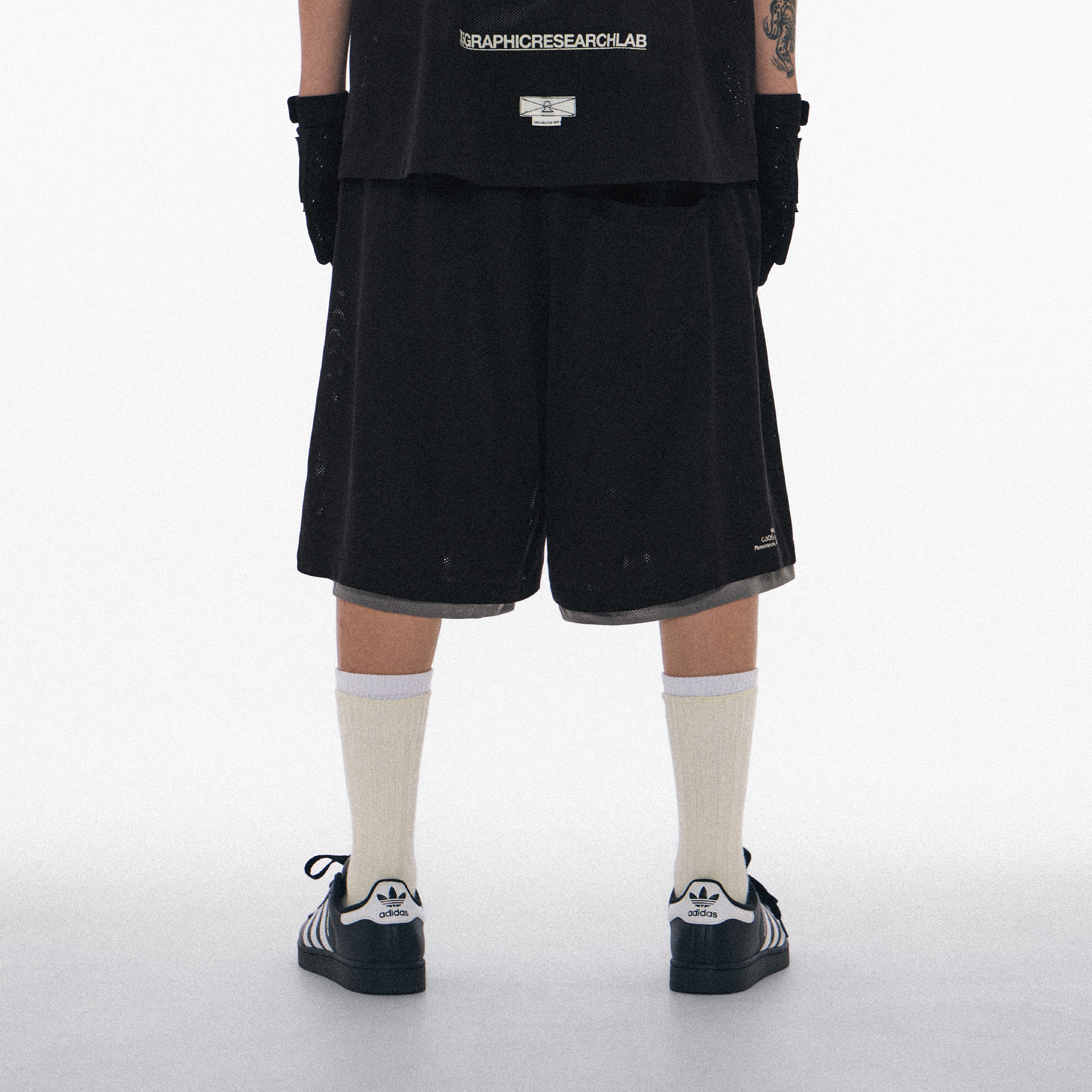 Wall Of Sound "CHANNELING" AIRY MESH Shorts