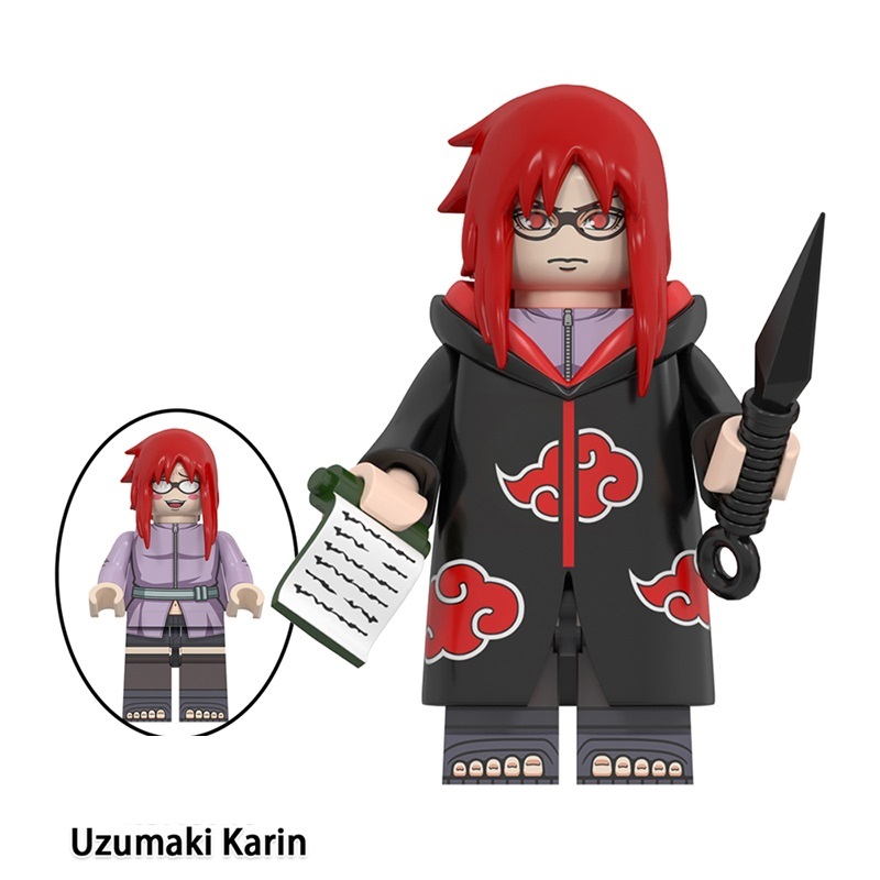 Naruto Uzumaki Karin Custom Minifigures Fit Lego WM6113 WM2148