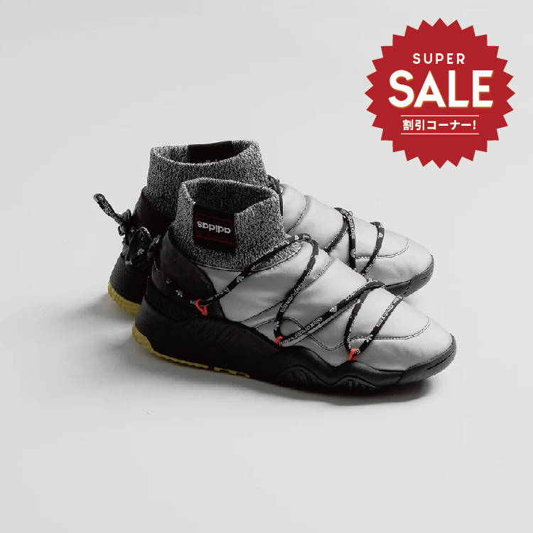 【 adidas X ALEXANDER WANG "PUFF TRAINER" 銀黑頂級限定鞋款 】