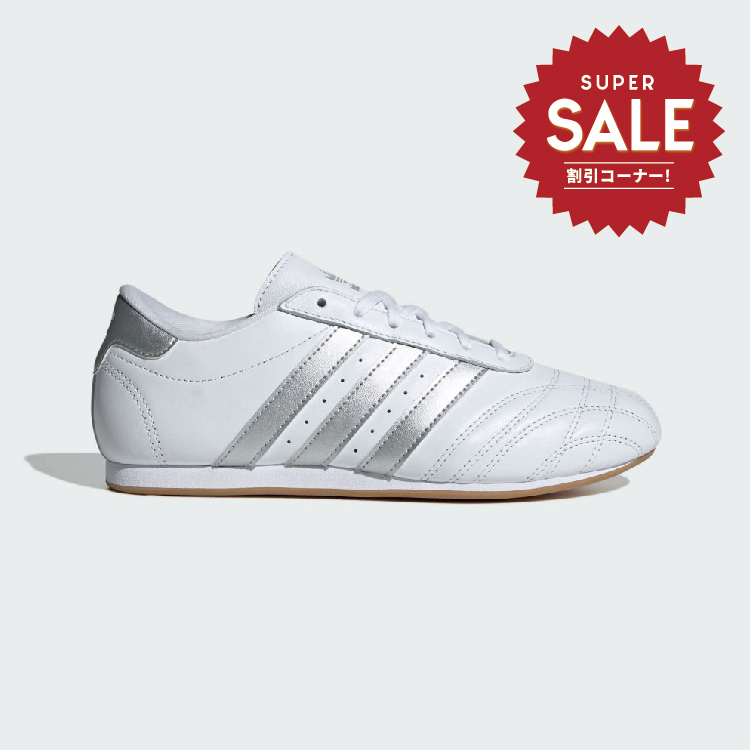 【 adidas TAEKWONDO LACE W 限定鞋款 - 白x銀 】