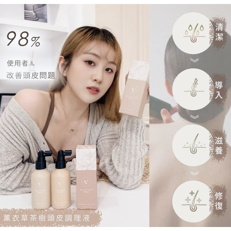 【樂森藥局】The vita 頭皮調理液體(升級版)110ml 、多款可選