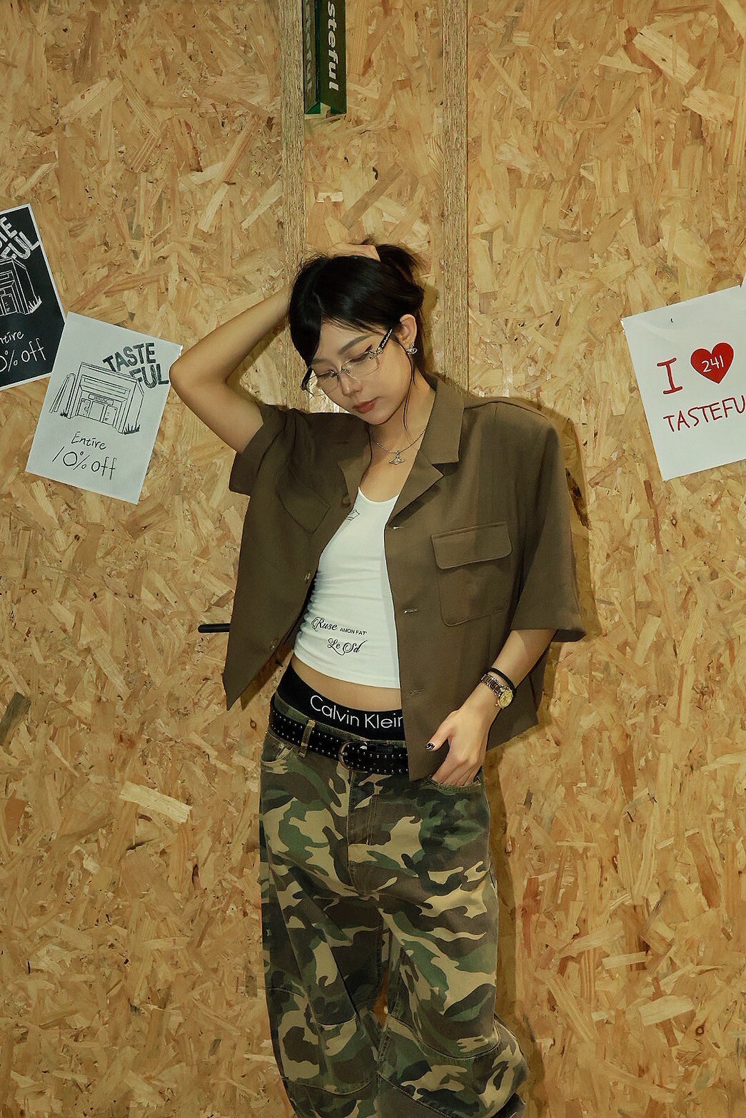 韓系 短版 短袖 西裝版型 #外套