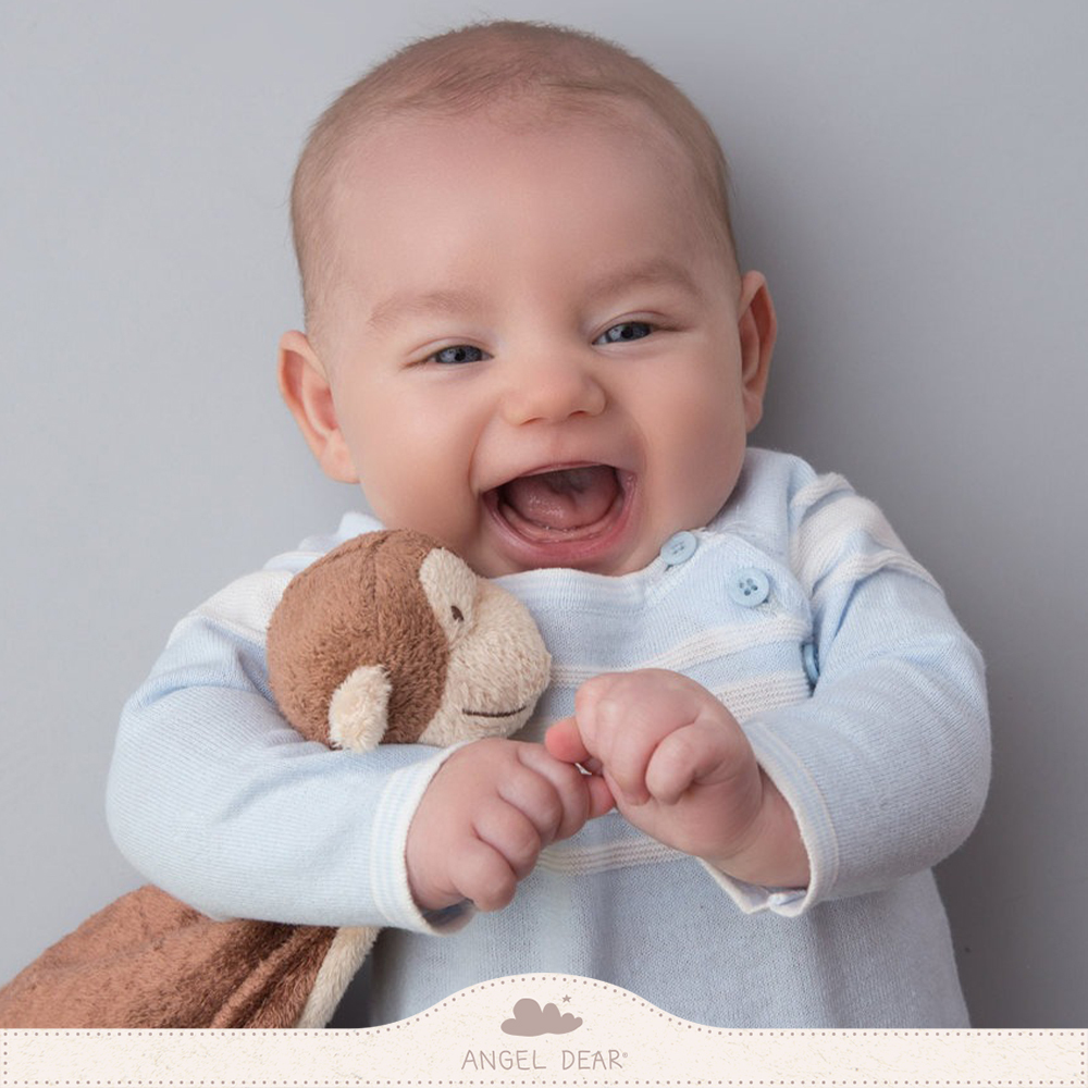 ANGEL DEAR 嬰兒安撫巾 (棕色小猴)