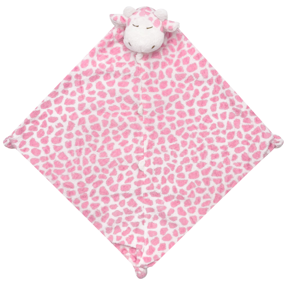 ANGEL DEAR 嬰兒安撫巾  (粉紅長頸鹿)