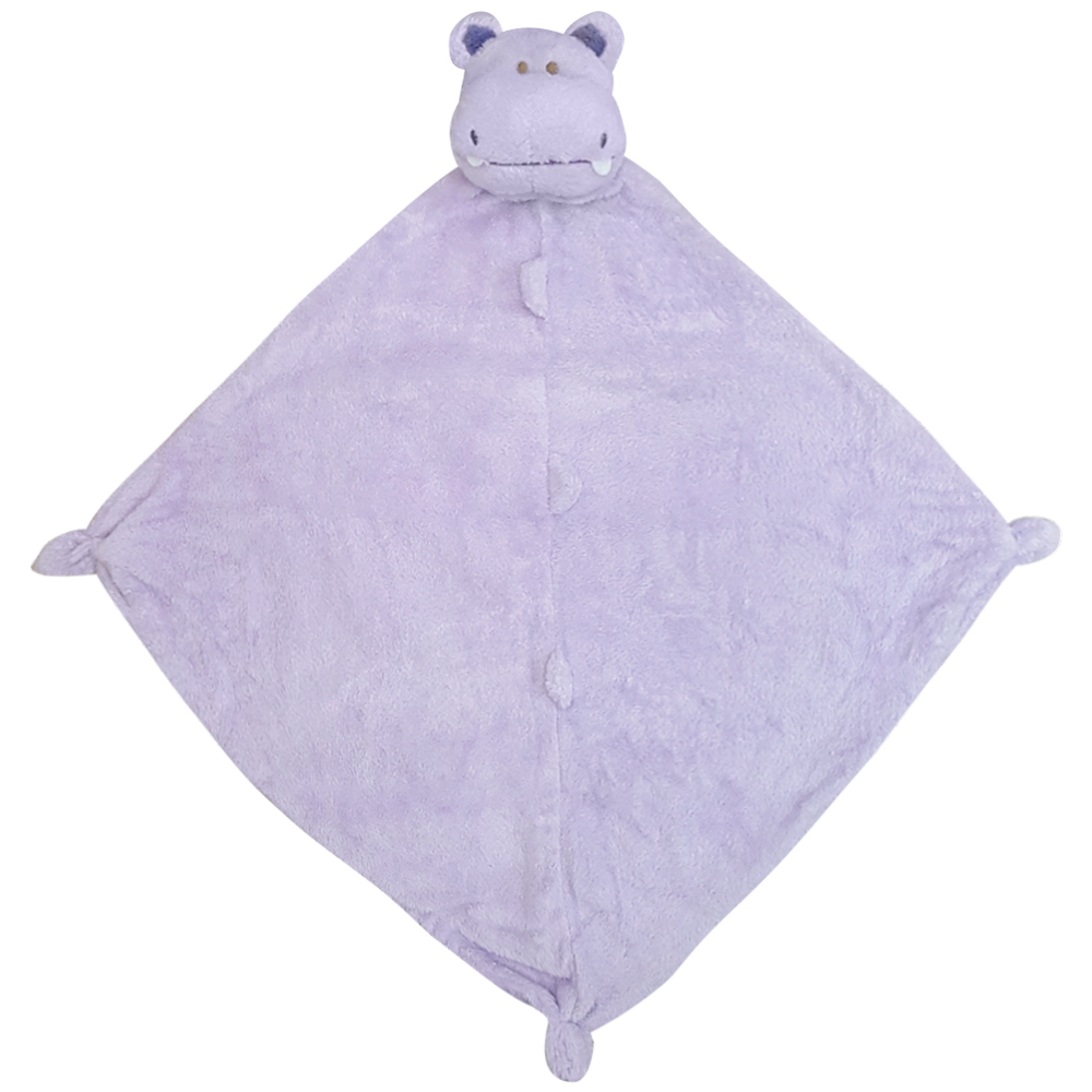 ANGEL DEAR 嬰兒安撫巾 (紫色河馬)