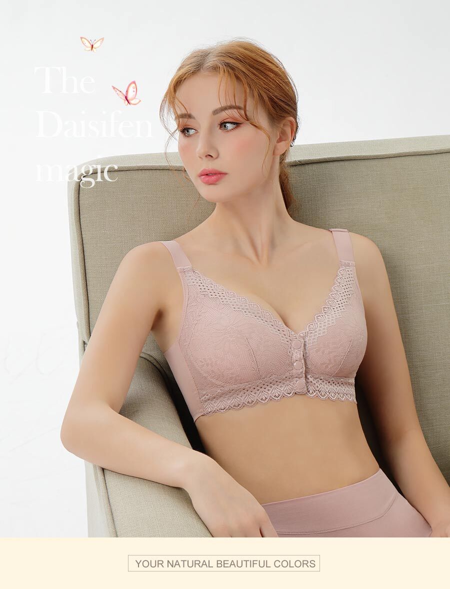 【直播】黛絲芬 LL082306 水感波動石墨烯真乳前扣內衣(898)