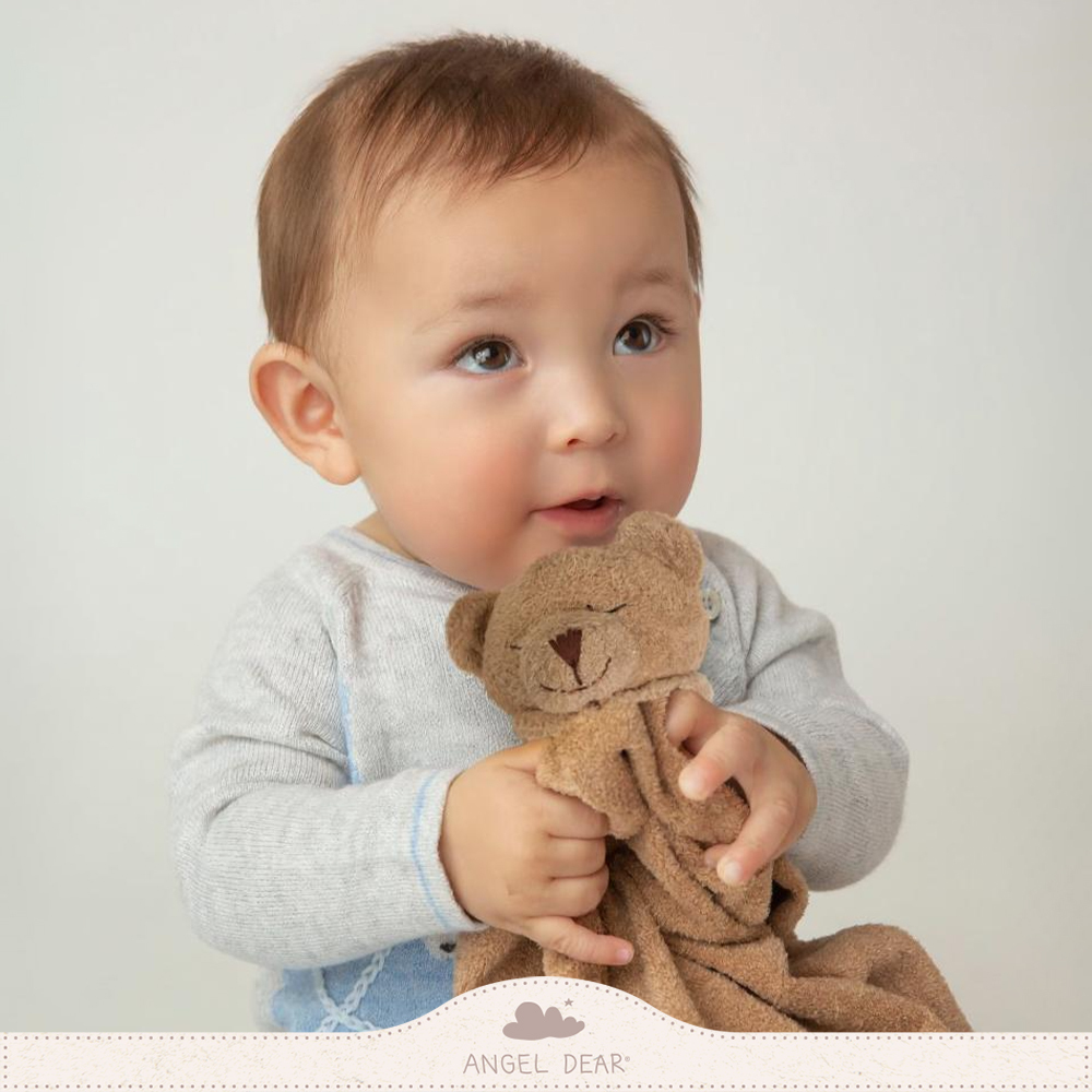 ANGEL DEAR 嬰兒安撫巾  (棕色熊熊)