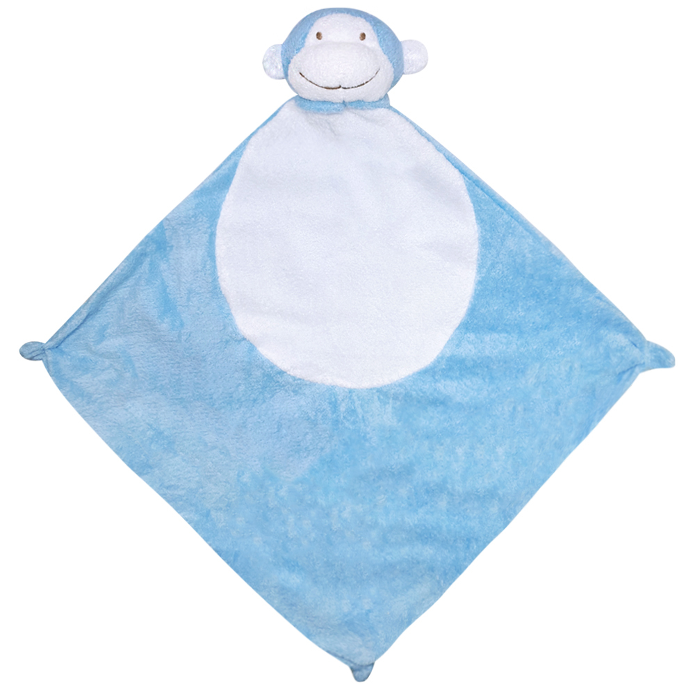 ANGEL DEAR 嬰兒安撫巾  (藍色小猴)