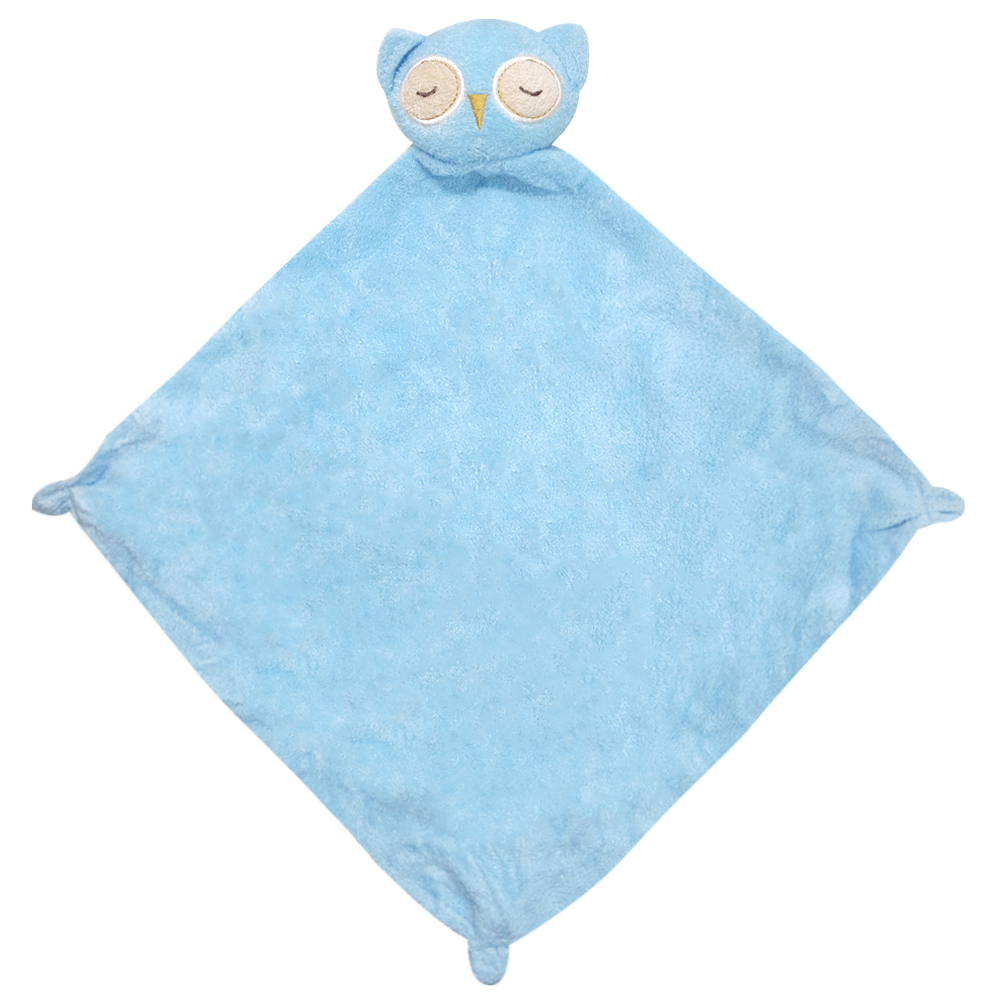 ANGEL DEAR 嬰兒安撫巾  (藍色貓頭鷹)