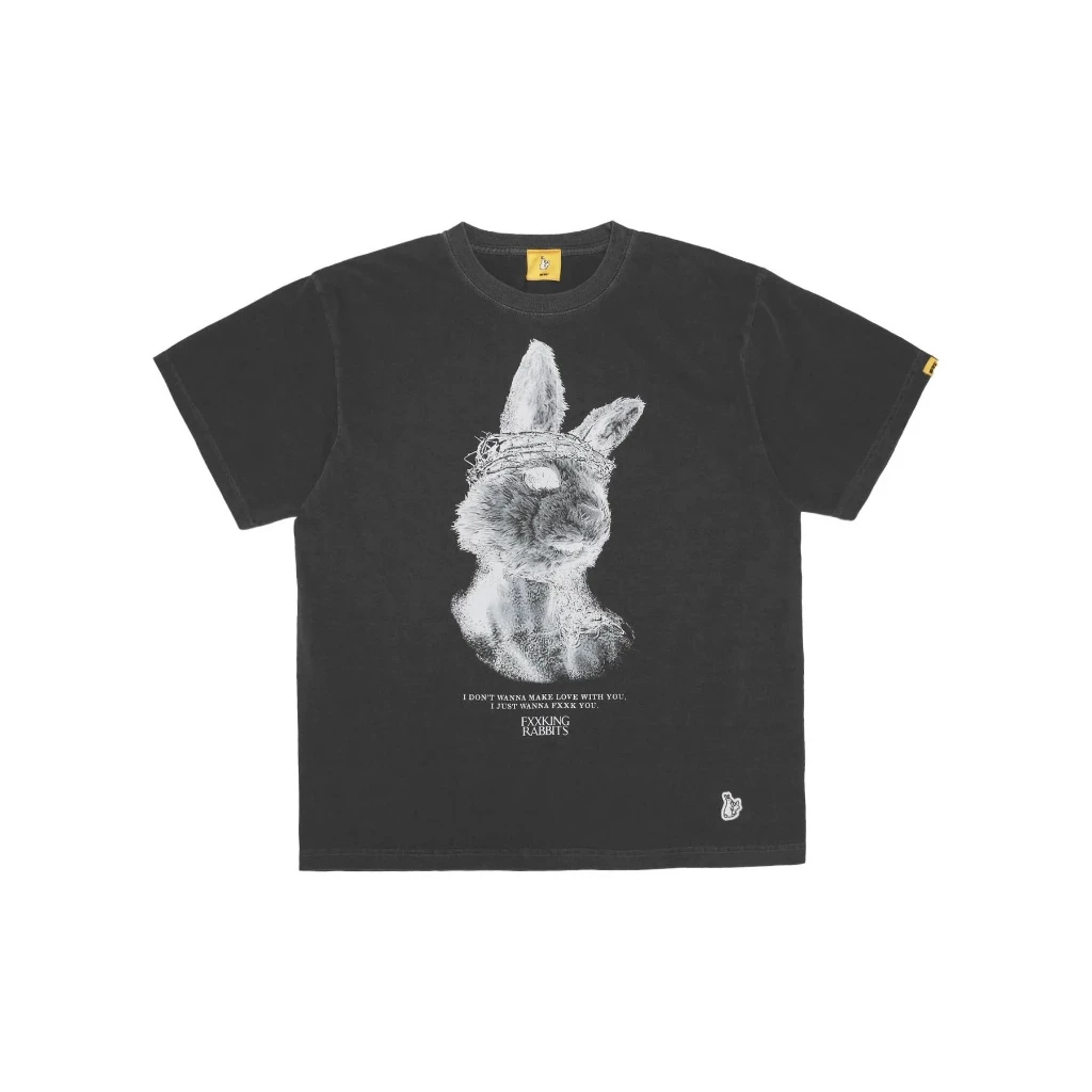 2025AW FR2 Rabbit Jesus Garment Dye T-shirt 兔子 自由女神 水洗 短T 短袖 現貨 FRC3655