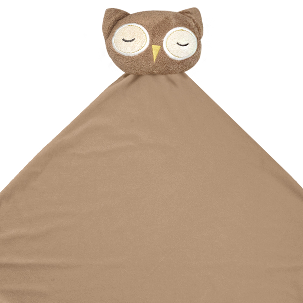 ANGEL DEAR 安撫毛毯 (棕色貓頭鷹)