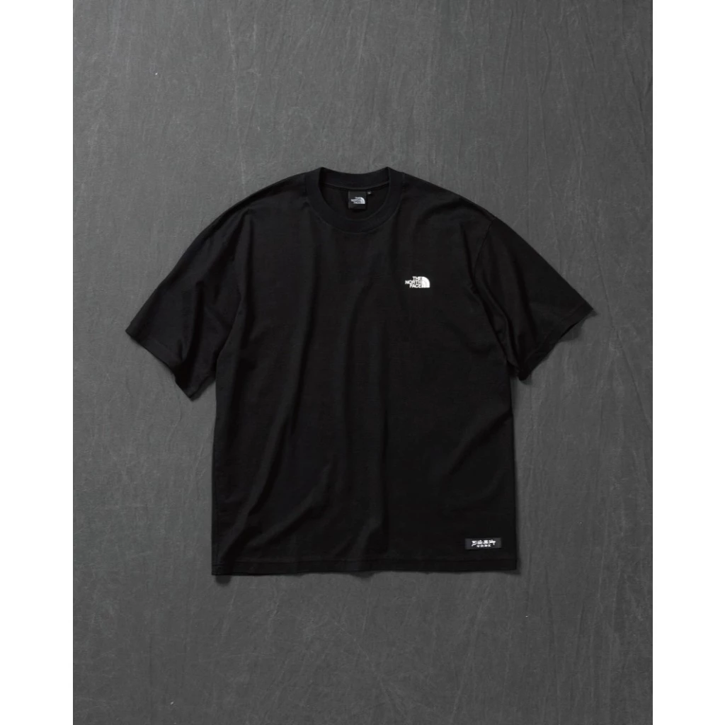 2025AW THE NORTH FACE S/S Shikkoku Hakezome Square Logo Tee 店鋪 京都 限定 御黒染司 京都紋付 短T 現貨 NT12567R