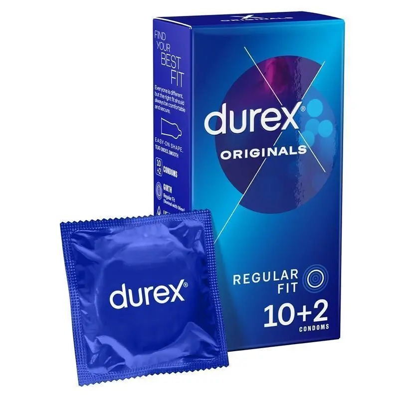 Durex 杜蕾斯 Regular Fit 激情裝 乳膠安全套 10+2片裝