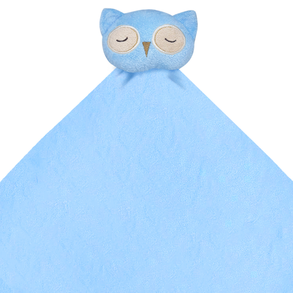 ANGEL DEAR 安撫毛毯 (藍色貓頭鷹)