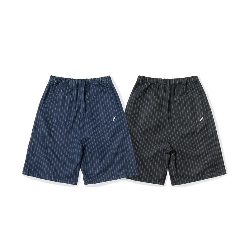 ORDINARY 直紋牛仔短褲