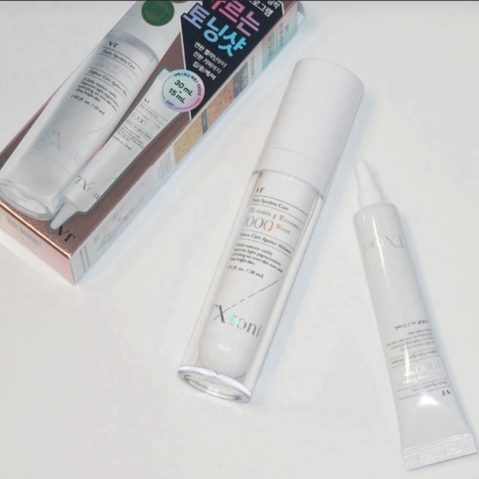 (預購商品 8/29收單) VT TX亮膚精華30ML+15ML # 1000SHOT